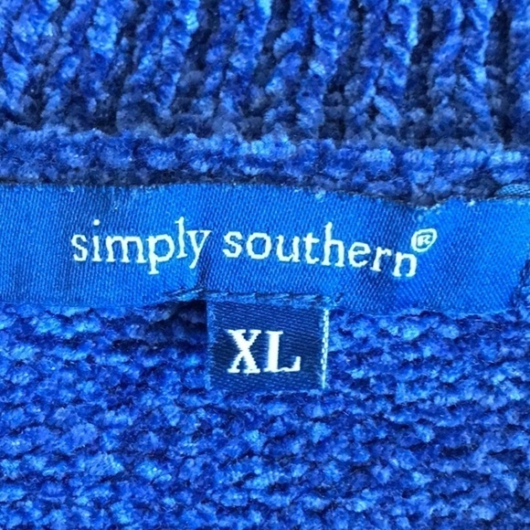 SIMPLY Southern Cold Chenille Shoulder Sweater - Picture 5 of 7